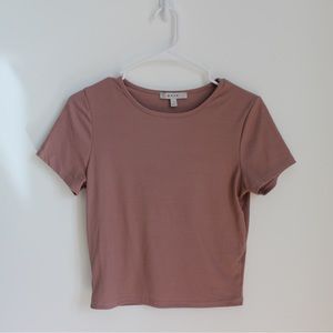 Gaze- Pink Cropped Tshirt
